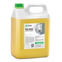 Мыло жидкое для рук GraSS "Milana" (молоко и мед), 5 кг (126105)