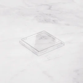 Крышка (1ЕА, пластик, OneСlick lid 550/0 , прозрачный цвет, 130*130*0 мм, 50 шт/упак, 8 упак/кор, OClid550/0)