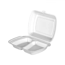 Ланч-бокс (LB-2 "A" авт, белый цвет, 100 шт/упак)