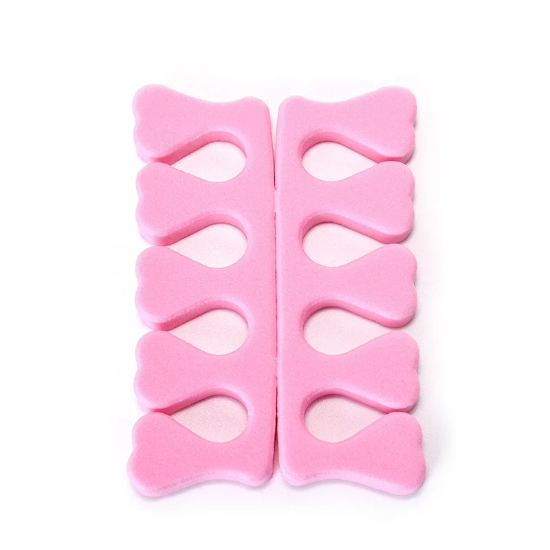 Разделители для пальцев одноразовые (ярко-розовй цвет, 25 пар/упак, 40 упак/кор)