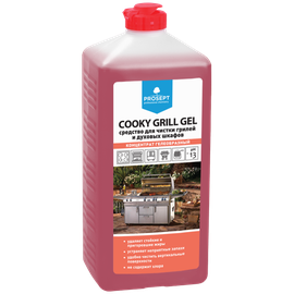 Средство (для чистки гриля и духовых шкафов, PROSEPT, Cooky Grill (Антижир), 1 л, 12 шт/кор, гелеобразный, концентрат (192-1))