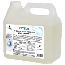 СМС (средство для стирки жидкое концентрированное, PROSEPT, Crystal, 3 л, (244-3))