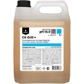 Средство (для чистки гриля и духовых шкафов, PROSEPT, CK Grill + (Антижир), 5 л, концентрат, 4 шт/кор, (901CK-5))
