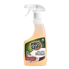 Средство (для сантехники, PROSEPT, Bath Spray, 500 мл, 12 шт/кор, универсальный спрей, (226-0))
