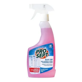 Средство (для сантехники, PROSEPT, Bath Uni, 500 мл, 12 шт/кор, универсальный с антимикробным эффектом, концентрат (225-0))
