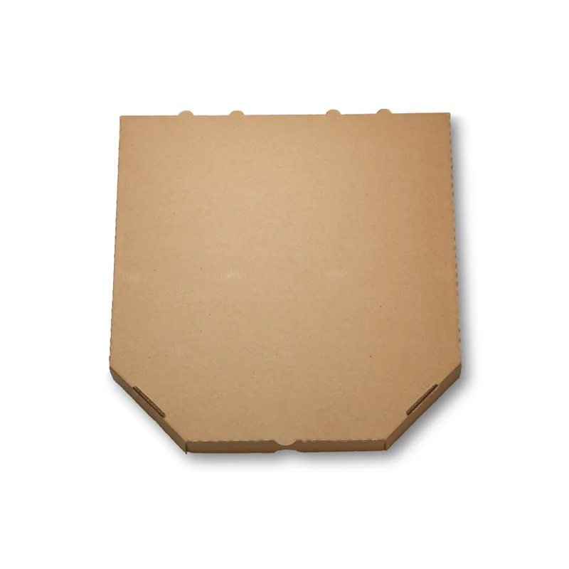 Упаковка (Коробка для пиццы, гофрокартон, размер 320*320*35 мм, бурый, 50 шт/уп, скошенные углы)