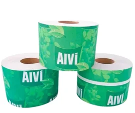 Бумага туалетная (ALVI, 1-сл макул., 180 гр, 80 м, 24 рул/спайка, 1200 рул/поддон)