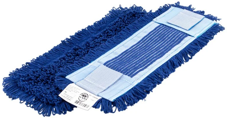 МОП Хлопок (40*13 см, карман-ухо, синий цвет, CN3065, 25 шт/кор)