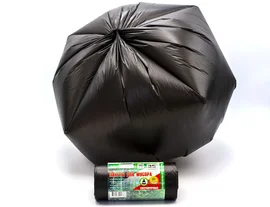 Мешки для мусора (ПНД, MirPack, 35л, 50*64 см, черный цвет, 12 мкм, 30 шт/рул, 18 рул/кор, EXTRA, 3530660)