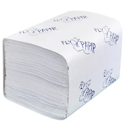 Бумага туалетная (Torus, V-сложение, FlyPapir Premium, 2-сл, 100% целлюлоза, 200 листов/упак, 40 упак/кор, 162203-Ц)