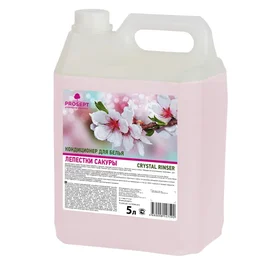 СМС (бальзам-кондиционер для белья, PROSEPT, Сrystal Rinser, 5 л, 4 шт/кор, Лепестки Сакуры, (296-5))