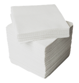 Салфетки бумажные (1-сл, белый цвет, ALVI, 100 шт/упак, 20 упак/кор)