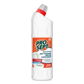 Средство (для сантехники, PROSEPT, Bath-Extra, 1 л, 12 шт/упак, гелеобразн. усиленного действия, концентрат (110-1))
