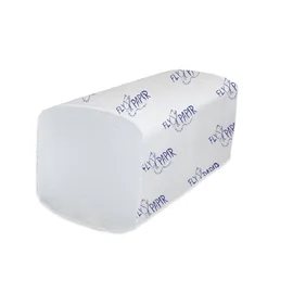 Полотенца бумажные (Torus, V-сложение, FlyPapir Premium, 2-сл, 100% целлюлоза, белый цвет, 200 листов/упак, 20 упак/кор, 262202ПК-Ц)