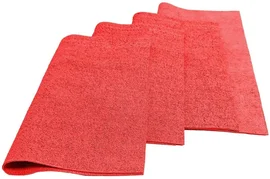 Салфетки (микрополимер, КЛАССИК PVA/PU, 35*40 см, 310 гр/м2, красный цвет, 20 шт/кор)