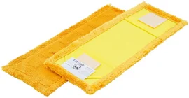 МОП микрофибра (40*13 см, карман-ухо, желтый цвет, MF2086, 25 шт/кор)