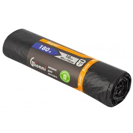 Мешки для мусора (ПНД, Glionni, 30л, черный цвет, 20 шт/рул, 50 рул/кор, Profi)