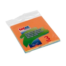 Салфетки (губчатые целлюлозные, TETEX, 16,5*15,5 см, 3 шт/упак, 50 упак/кор, (02-04-0164))