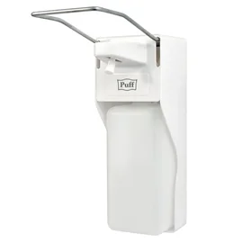 Локтевой дозатор (для жидкого мыла и дез. растворов, пластик, 1000 мл, Puff-8197)