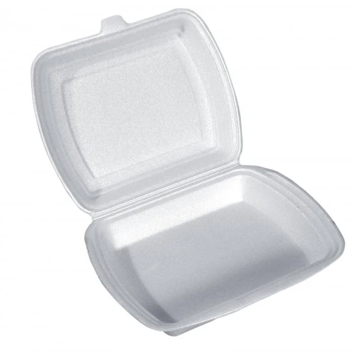 Ланч-бокс (LB-1 "A" авт, белый цвет, 100 шт/упак)