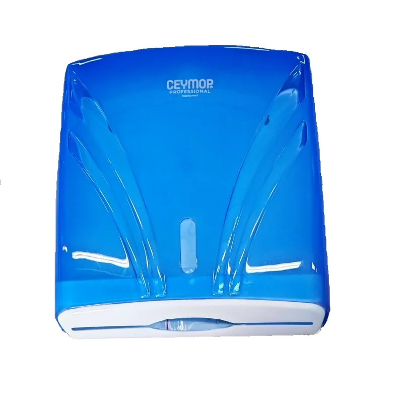 Диспенсер (для полотенец Z сложения, пластик, белый цвет, 20 шт/кор, HAG100)