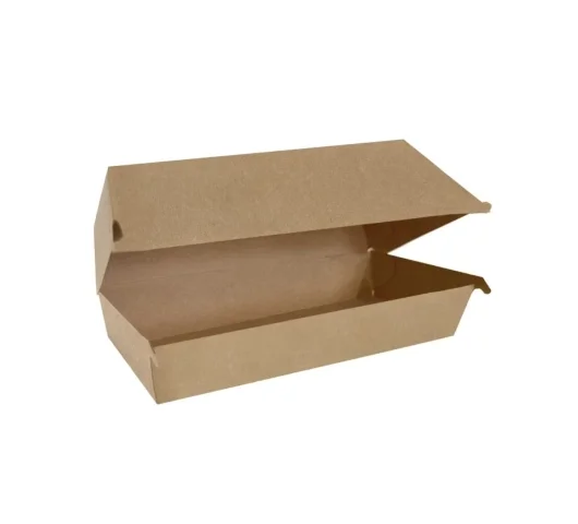 Упаковка (DoEco, HD Box, крафт, 215/75/40 мм, 50 шт/упак, 8 упак/кор)