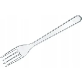 Вилки (ПРЕМИУМ, полистирол, столовые, ПРОЗРАЧНЫЙ цвет, 50 шт/упак, 30 упак/кор, 401-571)