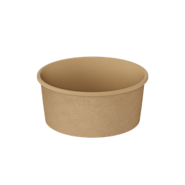 Контейнер (1ЕА, OneBowl UP bottom 760, без крышки, крафт, 760 мл, 125/145/65 мм, 25 шт/упак, 12 упак/кор, OBbot760)