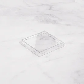 Крышка (1ЕА, пластик, OneСlick lid 550/0 , прозрачный цвет, 130*130*0 мм, 50 шт/упак, 8 упак/кор, OClid550/0)