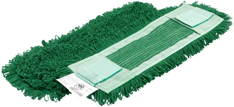 МОП Хлопок (40*13 см, карман-ухо, зеленый цвет, CN3067, 25 шт/кор)