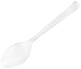 Ложка (ПРЕМИУМ, полистирол, столовая, ПРОЗРАЧНЫЙ цвет, 180 мм, 50 шт/упак, 30 упак/кор, 401-572)