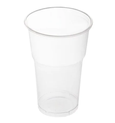 Стакан пластиковый (пивной, прозрачный цвет, 500 мл, 50 шт/упак, 40 упак/кор)