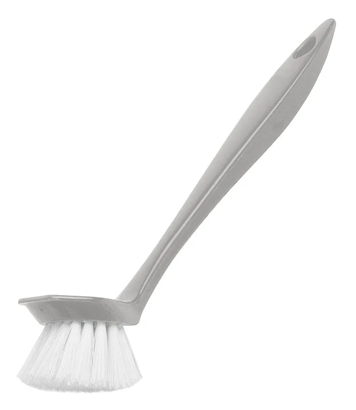Щетка (для посуды, Etna, серый цвет, с прямой ручкой)