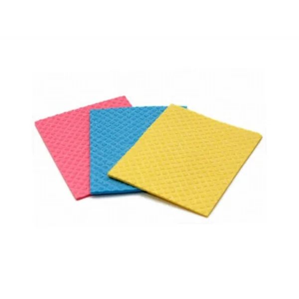 Салфетки (губчатые целлюлозные, TETEX, 16,5*15,5 см, 3 шт/упак, 50 упак/кор, (02-04-0164))