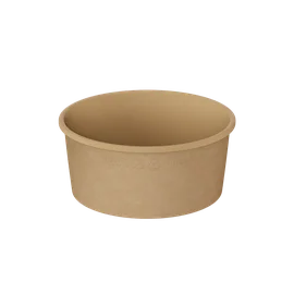 Контейнер (1ЕА, OneBowl UP bottom 760, без крышки, крафт, 760 мл, 125/145/65 мм, 25 шт/упак, 12 упак/кор, OBbot760)