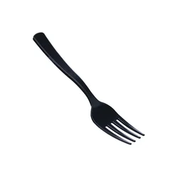 Ложка (ПРЕМИУМ, полистирол, столовая, ЧЕРНЫЙ цвет, 180 мм, 25 шт/упак, 100 упак/кор, СП008Ч/ком25)