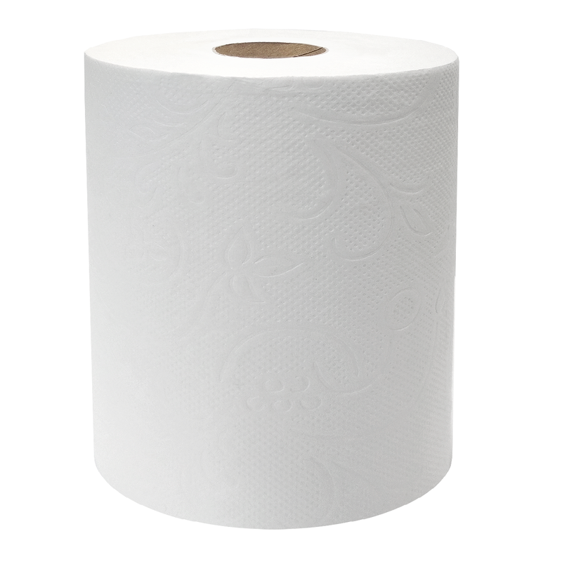 Полотенца бумажные (Torus, центральная вытяжка, FlyPapir Comfort, 1-сл, отбелен.макул., 12 рул/упак, 281120-С)