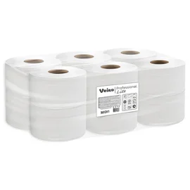 Бумага туалетная (VEIRO, 1-сл макул., Professional Lite, MIDI1, 180 м, 12 шт/упак)