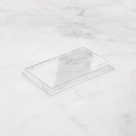 Крышка (1ЕА, пластик, OneClick lid 800/0 , прозрачный цвет, 120*200*0 мм, 50 шт/упак, 6 упак/кор, OClid800/0)