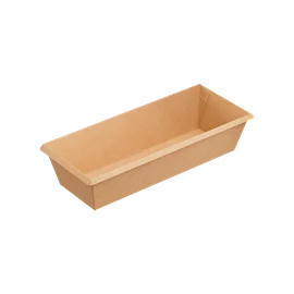 Контейнер (1ЕА, OneClick Bottom 700/b, без крышки, крафт, 700 мл, 215/85*190/60*50 мм, 50 шт/упак, 9 упак/кор, OCbot700/b)