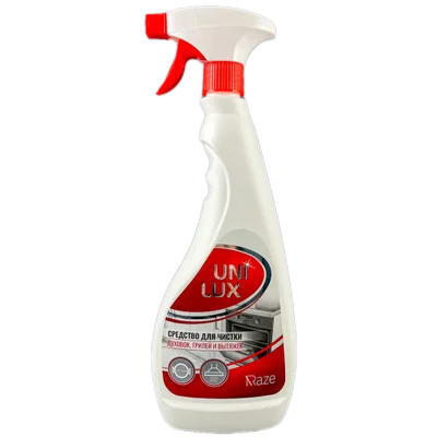 Средство (чистящее для плит, духовок, грилей, RAZE, Уни Люкс, Антижир, 750 мл, с триггером, 10 шт/упак)