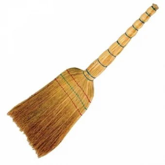 Веник (Сорго, 3-х прошивной, Эконом 50 шт/упак)