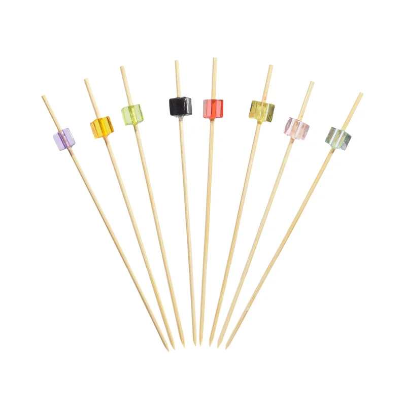 Пика (КРИСТАЛЛЫ КВАДРАТНЫЕ, 12 см, бамбуковые, 100 шт/упак, 30 упак/кор)