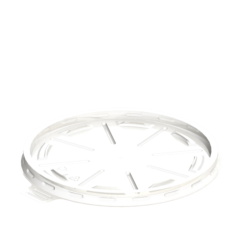 Крышка (УК-101К-01, ППП, натуральная, ПЩ с отверстием, 50 шт/упак, 10 упак/кор)