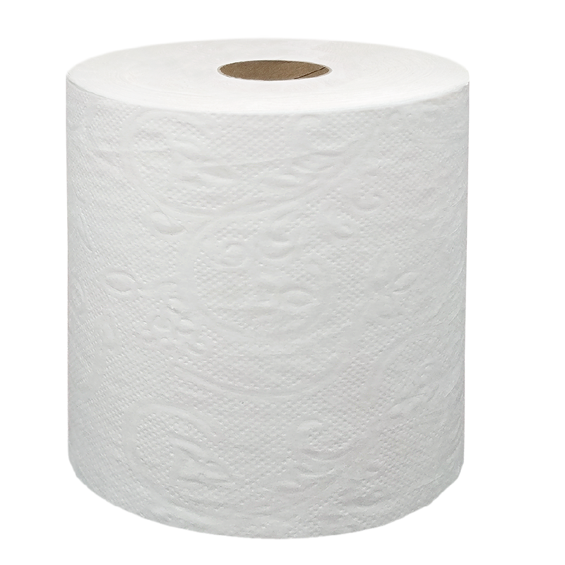 Полотенца бумажные (Torus, центральная вытяжка, FlyPapir Comfort, 1-сл, отбелен.макул., 6 рул/упак, 281300-С)