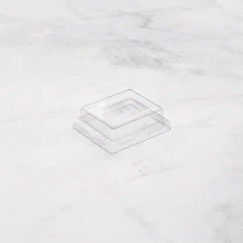 Крышка (1ЕА, пластик, OneClick Lid 250/20, прозрачный цвет, 85*100*20 мм, 50 шт/упак, 18 упак/кор, OClid250/20)