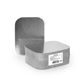 Крышка (ГОРНИЦА, картон-мет., для ал.формы 410-023, размер 183*256 мм, 100 шт/упак, 5 упак/кор, (402-799))