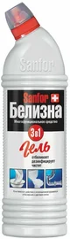 Средство (Белизна-гель, Sanfor, 700 г, отбеливающий эффект, с комплексным действием 3 в 1, 15 шт/упак)