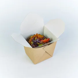 Упаковка (DoEco, NOODLES 700 gl, крафт, 88/78/109 мм, 20 шт/упак, 15 упак/кор)