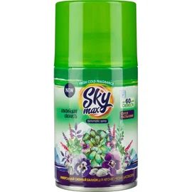 Освежитель воздуха (SKY MAX, Альпийская свежесть, 250 мл, сменный баллон, 6 шт/спайка)
